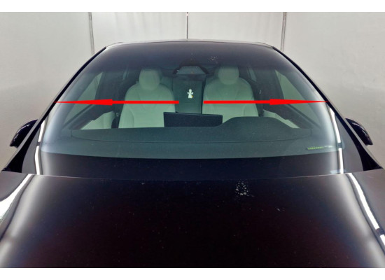 Дефлектор лобового стекла Стандарт - TESLA MODEL X 2015-2024г.в. (I, I рестайлинг)