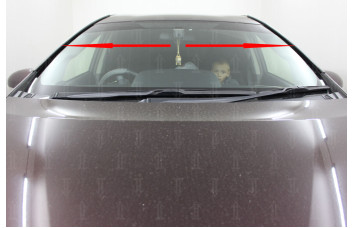 Дефлектор лобового стекла Стандарт - TOYOTA PRIUS (XW30) 2009-2016г.в. (III, III рестайлинг)
