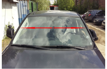 Дефлектор лобового стекла Стандарт - TOYOTA TUNDRA 2007-2021г.в. (II, II рестайлинг)