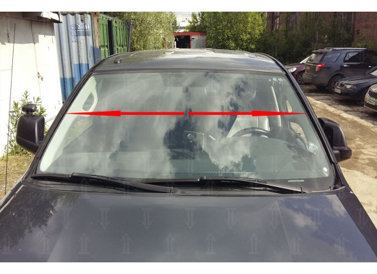 Дефлектор лобового стекла Стандарт - TOYOTA TUNDRA 2007-2021г.в. (II, II рестайлинг)