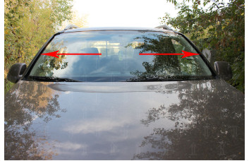 Дефлектор лобового стекла Стандарт - VOLKSWAGEN AMAROK 2010-2016г.в. (I)