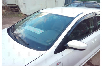 Дефлектор лобового стекла Стандарт - VOLKSWAGEN POLO 2009-2020г.в. (V, V рестайлинг)