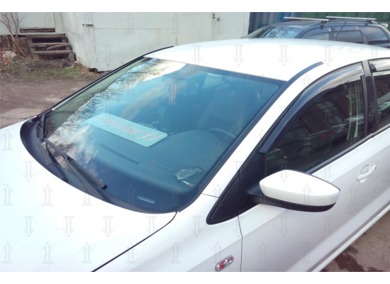 Дефлектор лобового стекла Стандарт - VOLKSWAGEN POLO 2009-2020г.в. (V, V рестайлинг)