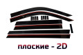 2D Дефлектор окон -  CHEVROLET TAHOE 2006-2014г.в. (III)