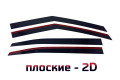 2D Дефлектор окон - GAC GS3 2023-2024г.в. (II)