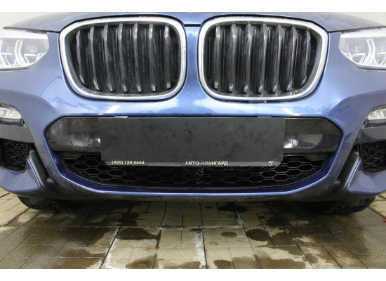 Защита радиатора - BMW X3 (G01) (20i/20d/30d AT Base) 2017-2021 г.в. (III)