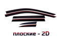 2D Дефлектор окон - HAVAL H6 2020-2024г.в. (III)