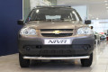 Защита радиатора - CHEVROLET NIVA (GLC/GLS)  2009-2020г.в. (I рестайлинг) 