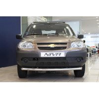 Защита радиатора - CHEVROLET NIVA (L/LC/GL/LE/LE+) 2009-2020г.в. (I рестайлинг) 