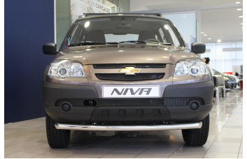 Защита радиатора - CHEVROLET NIVA (L/LC/GL/LE/LE+) 2009-2020г.в. (I рестайлинг) 