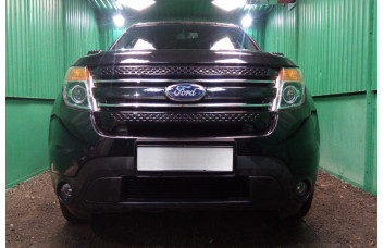 Защита радиатора - FORD EXPLORER 2011-2015г.в. (V)