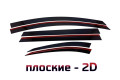 2D Дефлектор окон - HAVAL M6 2021-2024г.в. (II)