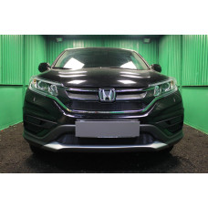 Защита радиатора - HONDA CR-V (2.0) 2015-2016г.в. (IV рестайлинг) 