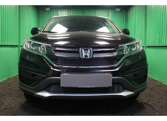 Защита радиатора - HONDA CR-V (2.0) 2015-2016г.в. (IV рестайлинг) 