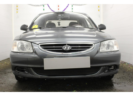 Защита радиатора - HYUNDAI ACCENT (ТагАЗ) 2001-2012г.в. (II) 