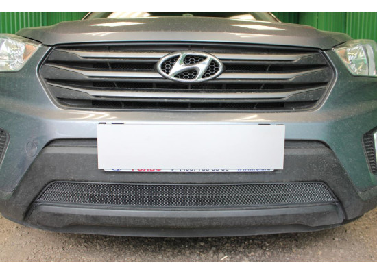 Защита радиатора - HYUNDAI CRETA 2016-2020г.в. (I, I рестайлинг)
