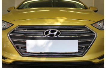 Защита радиатора - HYUNDAI ELANTRA (AD) 2015-2019г.в. (VI) 