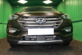 Защита радиатора - HYUNDAI SANTA FE 2015-2019г.в. (III рестайлинг)