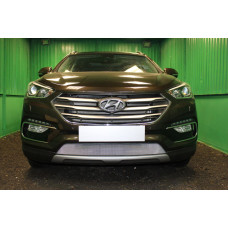 Защита радиатора - HYUNDAI SANTA FE 2015-2019г.в. (III рестайлинг)