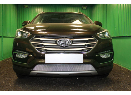 Защита радиатора - HYUNDAI SANTA FE 2015-2019г.в. (III рестайлинг)