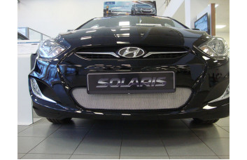 Защита радиатора - HYUNDAI SOLARIS 2010-2014г.в. (I)
