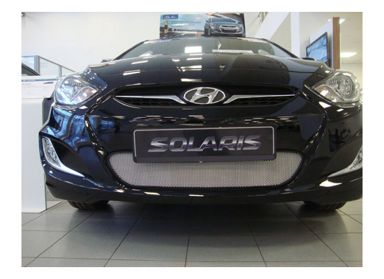 Защита радиатора - HYUNDAI SOLARIS 2010-2014г.в. (I)