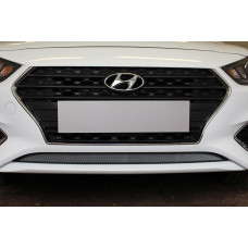 Защита радиатора - HYUNDAI SOLARIS 2017-2020г.в. (II)