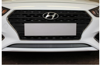 Защита радиатора - HYUNDAI SOLARIS 2017-2020г.в. (II)