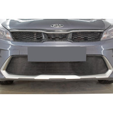 Защита радиатора - KIA RIO X (X-LINE) 2020-2024г.в. (I рестайлинг)