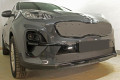 Защита радиатора - KIA SPORTAGE (BLACK EDITION) 2020-2024г.в. (IV рестайлинг) 