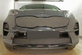 Защита радиатора - KIA SPORTAGE (BLACK EDITION) 2020-2024г.в. (IV рестайлинг) 