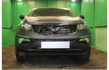 Защита радиатора - KIA SPORTAGE 2014-2015г.в. (III рестайлинг)