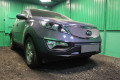 Защита радиатора - KIA SPORTAGE 2014-2015г.в. (III рестайлинг)