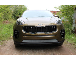 Защита радиатора - KIA SPORTAGE 2016-2018г.в. (IV) 