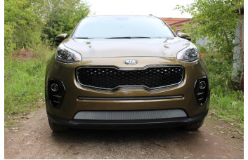 Защита радиатора - KIA SPORTAGE 2016-2018г.в. (IV) 