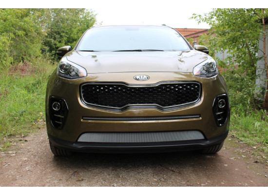 Защита радиатора - KIA SPORTAGE 2016-2018г.в. (IV) 