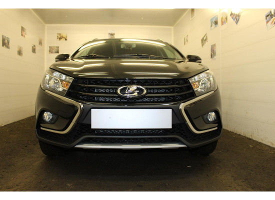 Защита радиатора - LADA VESTA CROSS 2017-2024г.в. (I) Защита радиатора - LADA VESTA CROSS 2017-2024г.в. (I)