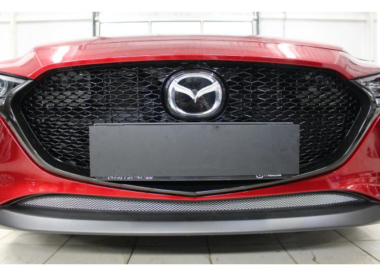 Защита радиатора - MAZDA 3 2018-2024г.в. (IV) Хэтчбэк Защита радиатора - MAZDA 3 2018-2024г.в. (IV) Хэтчбэк