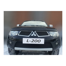 Защита радиатора - MITSUBISHI L200 2010-2014г.в. (IV)