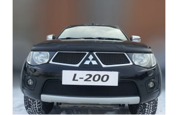 Защита радиатора - MITSUBISHI L200 2010-2014г.в. (IV)