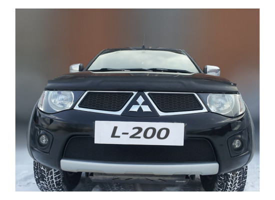 Защита радиатора - MITSUBISHI L200 2010-2014г.в. (IV)