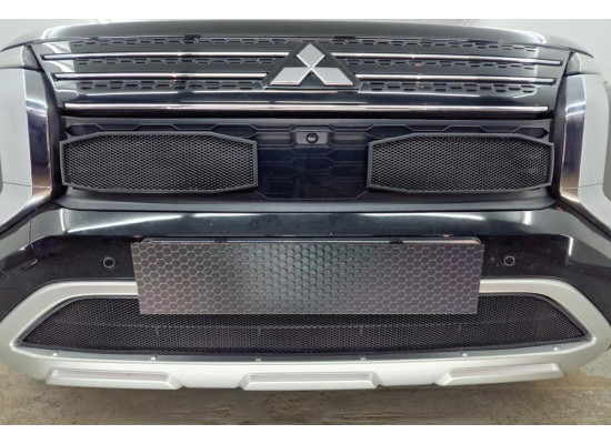 Защита радиатора - MITSUBISHI OUTLANDER 2022-2024г.в. (IV) Защита радиатора - MITSUBISHI OUTLANDER 2022-2024г.в. (IV)