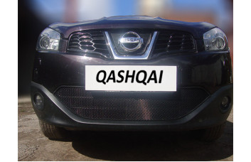 Защита радиатора - NISSAN QASHQAI (J10) 2010-2013г.в. (I рестайлинг)
