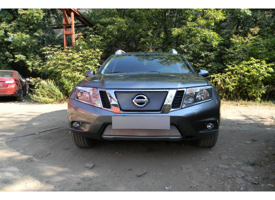 Защита радиатора - NISSAN TERRANO 2014-2024г.в. (III) Защита радиатора - NISSAN TERRANO 2014-2024г.в. (III)