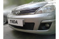 Защита радиатора - NISSAN TIIDA 2010-2014г.в. (I рестайлинг) Защита радиатора - NISSAN TIIDA 2010-2014г.в. (I рестайлинг)