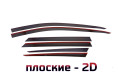2D Дефлектор окон - HYUNDAI TUCSON 2020-2025г.в. (IV, IV рестайлинг)