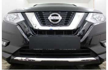 Защита радиатора - NISSAN X-TRAIL (T32) 2018-2024г.в. (III рестайлинг) 
