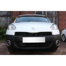Защита радиатора - PEUGEOT PARTNER TEPEE 2012-2015г.в. (II рестайлинг)