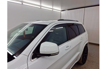 2D Дефлектор окон - JEEP GRAND CHEROKEE (WK2) 2010-2022 (IV, IV рестайлинг, IV рестайлинг-2)