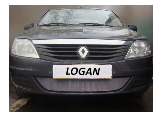 Защита радиатора - RENAULT LOGAN 2010-2015г.в. (I рестайлинг) Защита радиатора - RENAULT LOGAN 2010-2015г.в. (I рестайлинг)